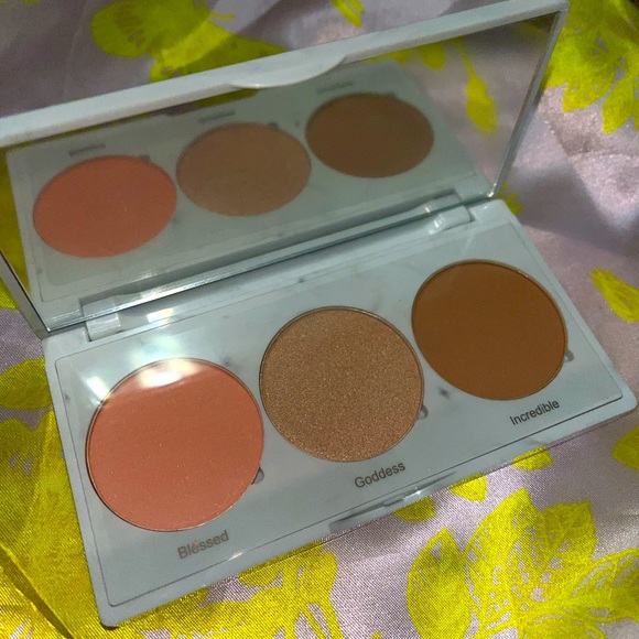 Sephora Makeup Nwt Realher Blush Bronzer Highlighter Trio Poshmark